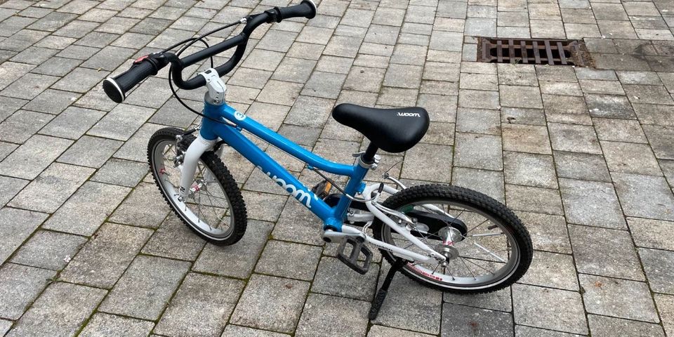 Woom 3 Fahrrad 16 Zoll blau in Waakirchen