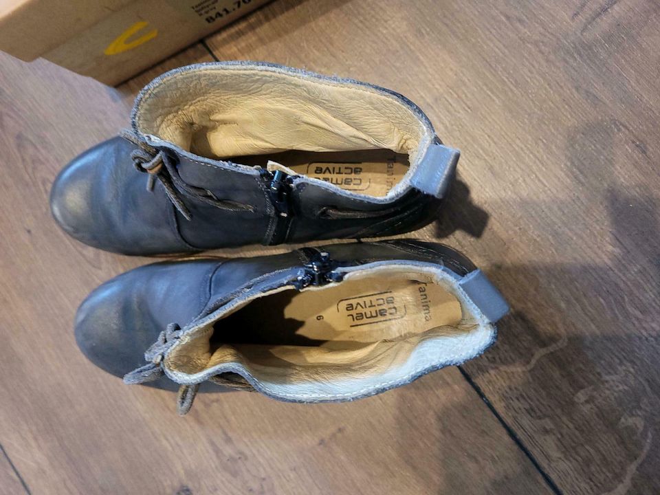 Camel active Schuhe Stiefelette Leder Damen Tanima Größe 39 in Salzkotten