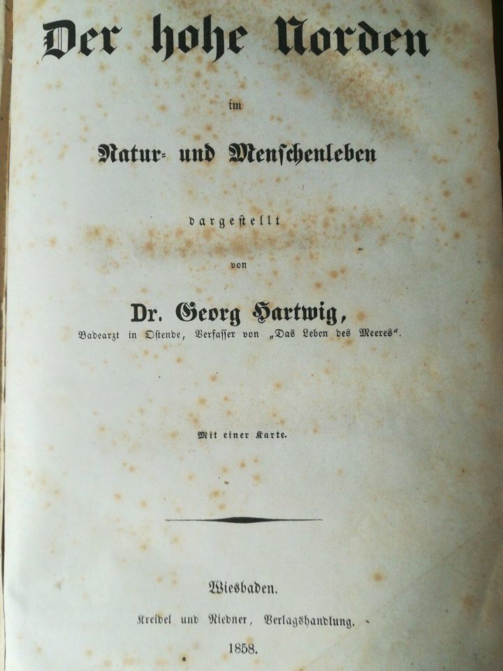 Georg Hartwig -Der hohe Norden im Natur- und Menschenleben (1858) in Müssen