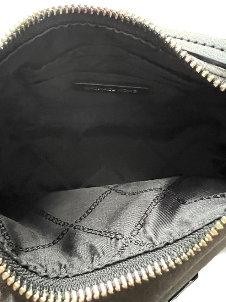 Michael Kors MK Tasche Portmonee Jet Set Travel Grau schwarz NEU in Reiskirchen