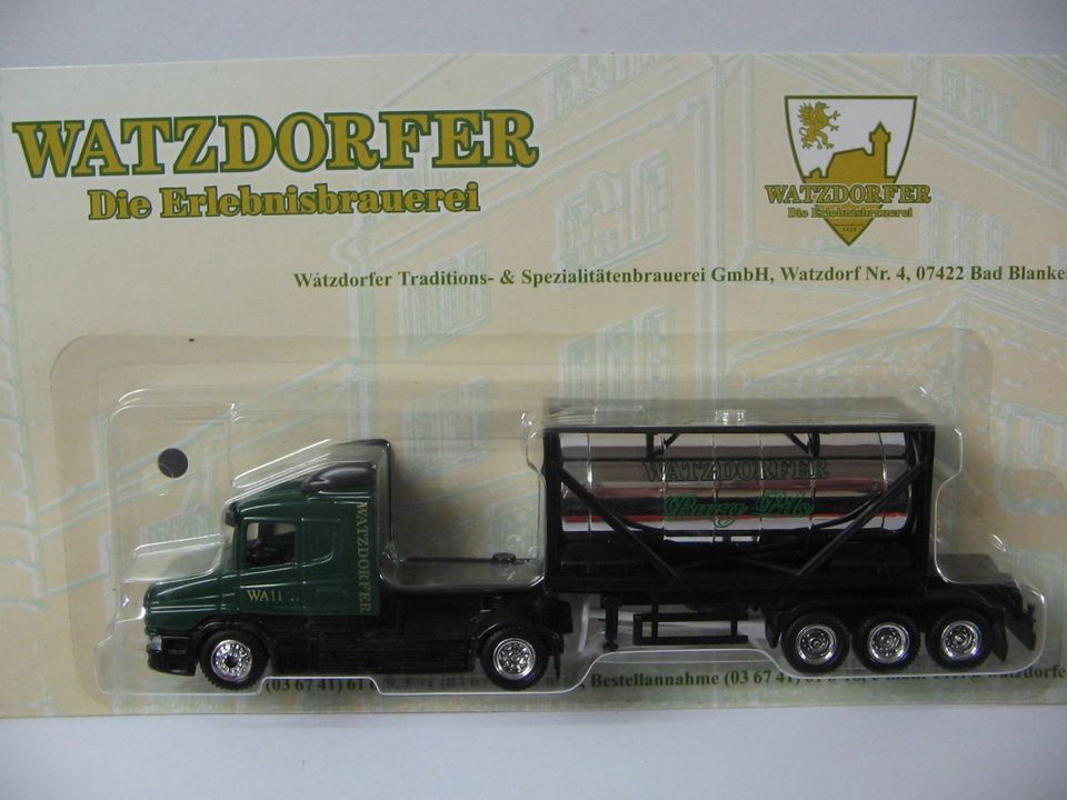 15 LKW-Modelle H0 1:87 Werbetrucks Bier & Getränke von A-Z # 8 in Waren (Müritz)