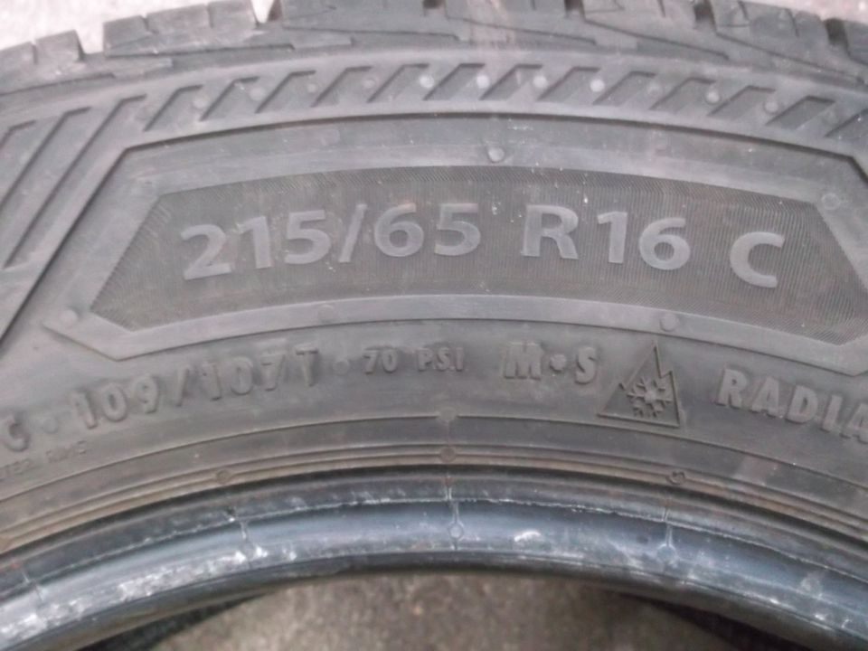 1 x 215 / 65 R 16 C in 109 / 107 T Allwetterreifen Barum DOT 4722 in Lübeck