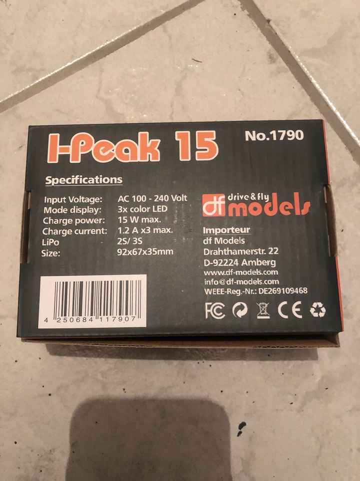 I-Peak 15 Lipo Ladegerät Neu in Au