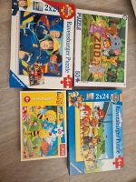 Puzzle ab 4 und 3 Feuerwehrmann Sam Biene Maja Paw Patrol Nordrhein-Westfalen - Mönchengladbach Vorschau