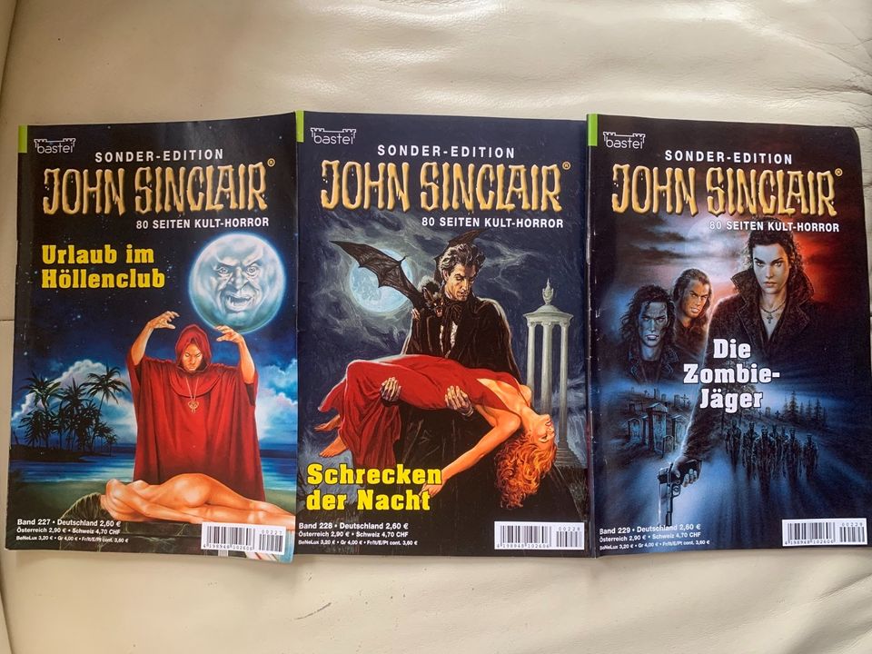 John Sinclair Sonder Edition Roman in Feucht