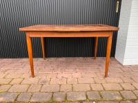 Lübke Retro Nussbaum Holz-Tisch Mid-Century ausziehbar Küche Hessen - Obertshausen Vorschau