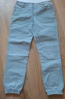 Gr 140 Unikat Jeanshose Schlupfhose Selfmade Jeans große Taschen Niedersachsen - Aurich Vorschau