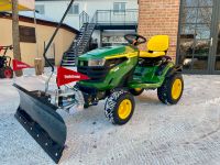 John Deere X167 Rasentraktor ohne Mähwerk mit Räumschild NEU Bayern - Dorfen Vorschau