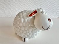 Deko Schaf aus Keramik, weiß glasiert Niedersachsen - Bad Bentheim Vorschau