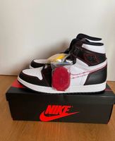 Nike Air Jordan 1 defiant white black gym red 46 12 11 Stuttgart - Hedelfingen Vorschau