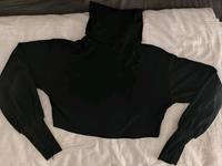 ASOS Design Rollkragen Top Crop Top Schwarz Gerippt XXS 32 XS 34 Berlin - Westend Vorschau
