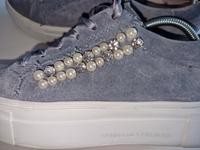 Ledersneaker KENNEL&SCHMENGER, hell/jeansblau, Gr.5,5, Details Brandenburg - Hohen Neuendorf Vorschau