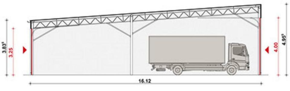 Wohnmobilgarage oder LKW Garage in Schwerte Geisecke zu vermieten in Holzwickede