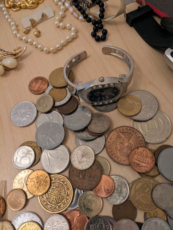 Münzen, Uhren, Schmuck, Konvolut, Paket,U 24, Trödel in Rostock