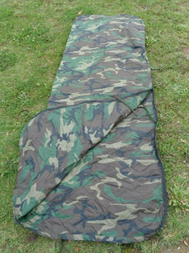 Orig. NL Armee Liner Steppdecke ECW Mariniers-Emergency Sleep Bag in Herzogenrath