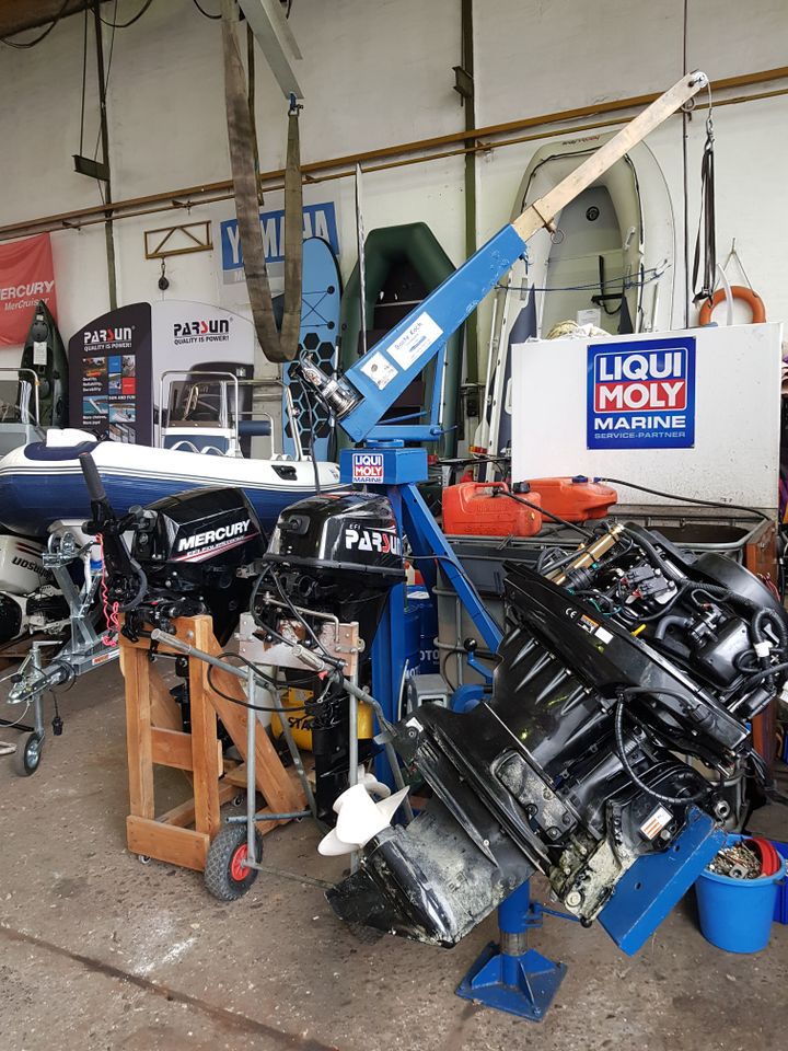 Bootsservice Inspektion Antifouling Wartung Bootsmotor Boote Koch in Dortmund