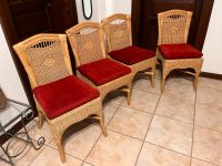 4 Esszimmer Stühle / Rattan Nordrhein-Westfalen - Zülpich Vorschau