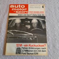 Auto Motor u. Sport Zeitschrift Heft 4/65 von 20.Februar.1965, ge Bayern - Würzburg Vorschau