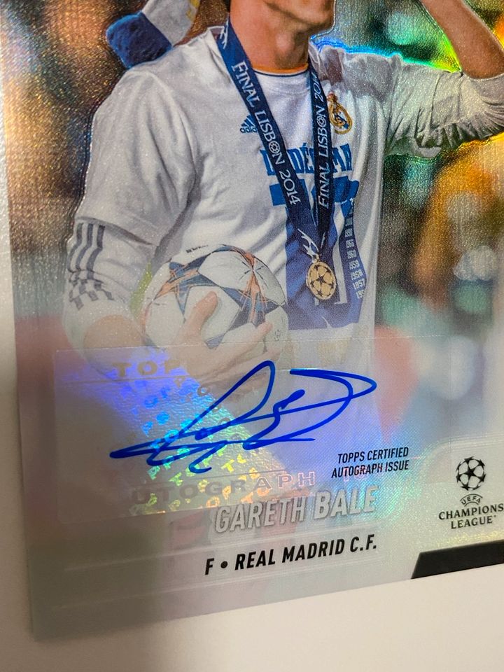 Gareth Bale AUTO | Topps CL Chrome Card | Real Madrid Fussball in Braunschweig