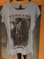 Vero Moda Shirt in blau mit Aufdruck Bayern - Hauzenberg Vorschau