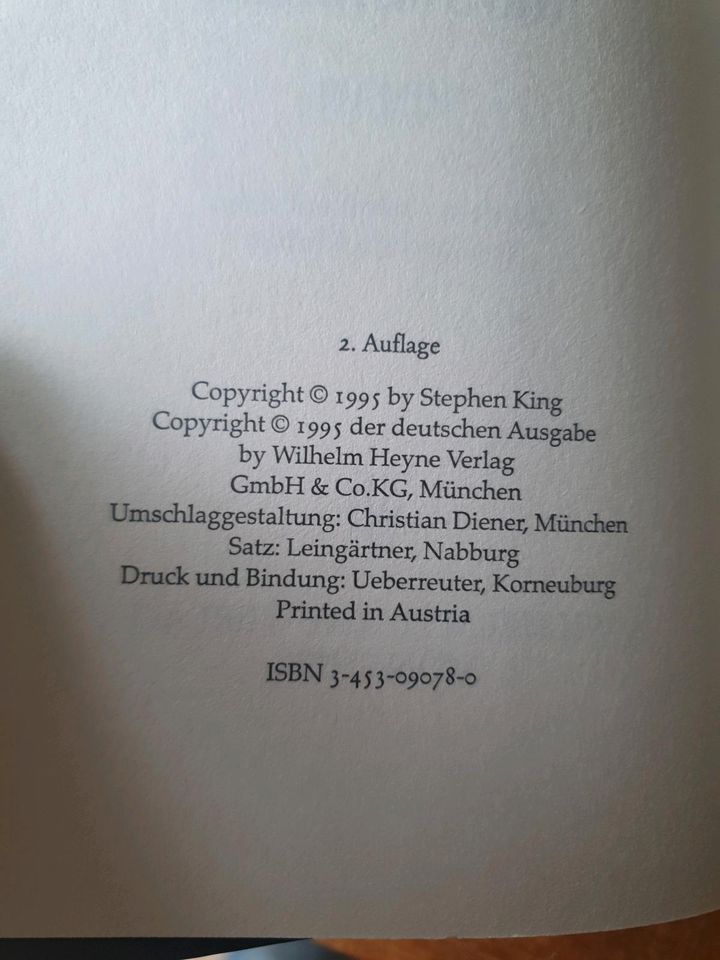 Stephen King - Das Bild Rose Madder - Hardcover 2. Auflage in Köln