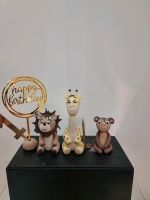 Fondant figuren und die zahl 1 und happy birthday tortentopper Nordrhein-Westfalen - Meckenheim Vorschau