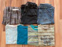 3 x Hose Jeans Shorts Bermuda 4 x Shirts Größe 122-128 Saarland - Saarlouis Vorschau