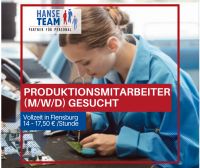 Produktionmitarbeiter (m/w/d) 14,00 € -17,25 € Schleswig-Holstein - Flensburg Vorschau