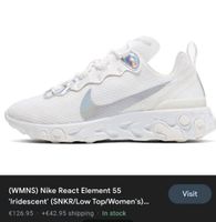 Weiße Sport-Sneaker Nike React Element 55., Nummer 41, wie neu Nordrhein-Westfalen - Brühl Vorschau