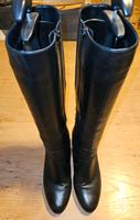 Schwarze Damenstiefel Leder Gabor Größe 5 ( Dresden - Loschwitz Vorschau