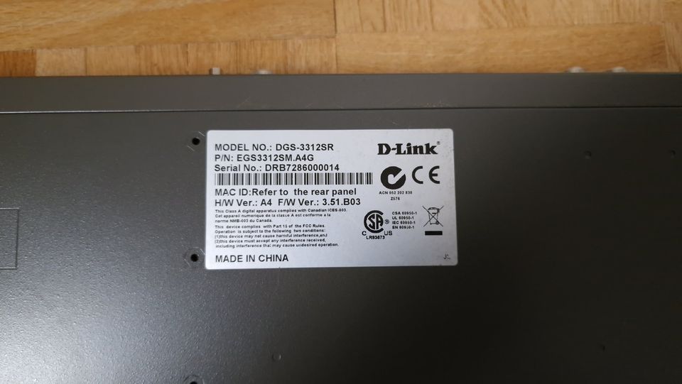 D-Link DGS-3312SR | Switch in Köln