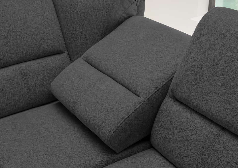 Sofa Couch Wohnlandschaft mit Elektrofunktion in Halle