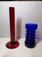 1 Zylindervase in Rot und 1 Vase in Blau Baden-Württemberg - Walzbachtal Vorschau