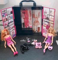 Barbie Kleiderschrank + 2Barbies & Zubehör Nordrhein-Westfalen - Rheine Vorschau