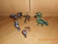 Schleich Spielfiguren Drachen mit Drachenkämpfern Sachsen - Oppach Vorschau