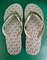 Michael Kors Flip Flops, Gold, Größe 38 München - Ramersdorf-Perlach Vorschau