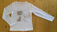 Langarmshirt Mädchen Gr 140 Weiß Warm Glitzer Katze Italien 12 J. Hessen - Erbach Vorschau