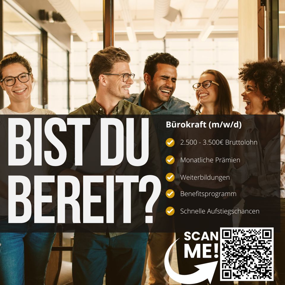 ❌ Bürokraft (m/w/d) für HR-Service-Agentur - bis zu 42.000€ ❌ in Berlin