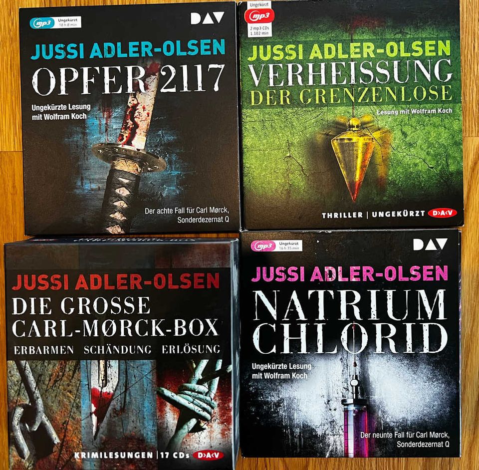 Hörbuch Sammlung Rita Falk, Klüfl Kobr, Jacques Berndorf in Asbach