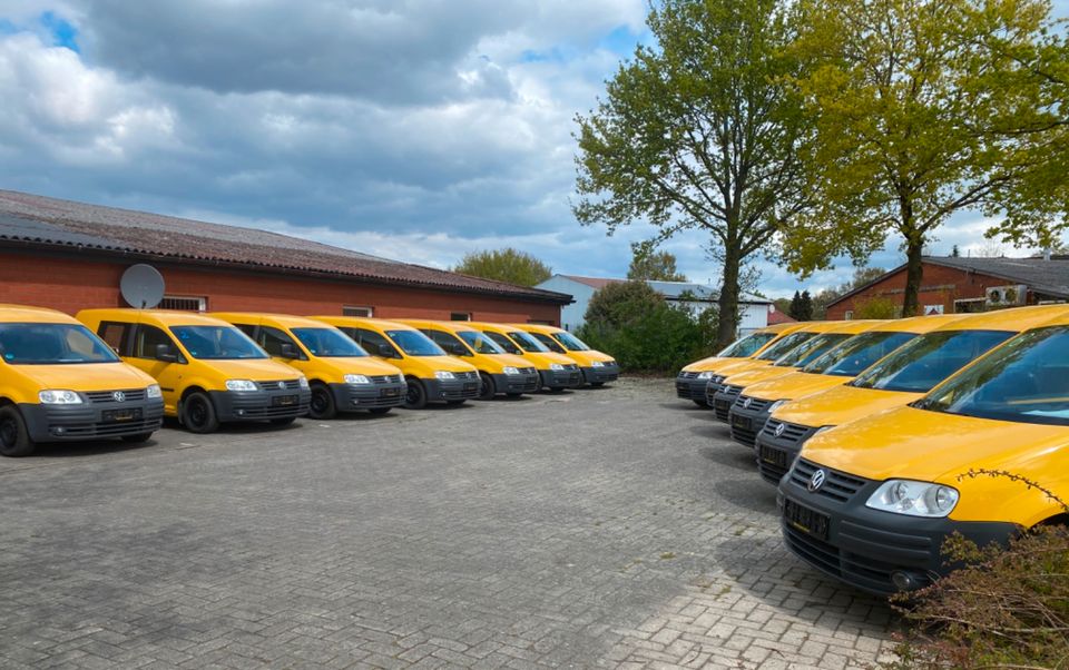 ❌FINANZIERUNG MÖGLICH❌ VW Caddy Diesel ❤️ 2.0 SDI Lkw Zulassung mit 2 Schiebetüren GEGEN AUFPREIS: TÜV NEU / AHK in Garrel