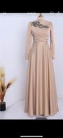 Satin Abendkleid cremegold Bochum - Bochum-Mitte Vorschau