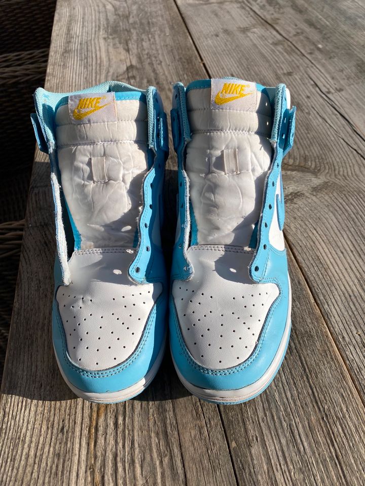 Nike Dunk hoch hellblau / Nike Dunk high Baby Blue in Rhede