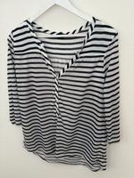 Damen Bluse H&M Gr. M gestreift schwarz/weiß Saarland - St. Wendel Vorschau