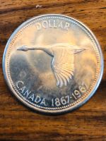 1 Dollar , Canada Gans,  1967,  Silber Niedersachsen - Bockenem Vorschau