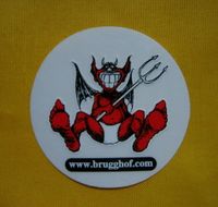 Teufel Teufelchen Devil Aufkleber Sticker Logo Ø 4 cm NEU Niedersachsen - Hildesheim Vorschau