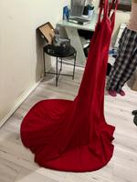 Rotes Abendkleid mit Schleppe Köln - Chorweiler Vorschau