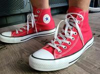 Converse All Star Chucks 41 rot Rockabilly Ted Basketball Schuhe Niedersachsen - Wilhelmshaven Vorschau