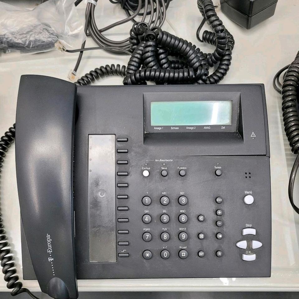 Komplette ISDN / Analog Telefon ☎️,  Anlage. Mobilteil in Wendlingen am Neckar