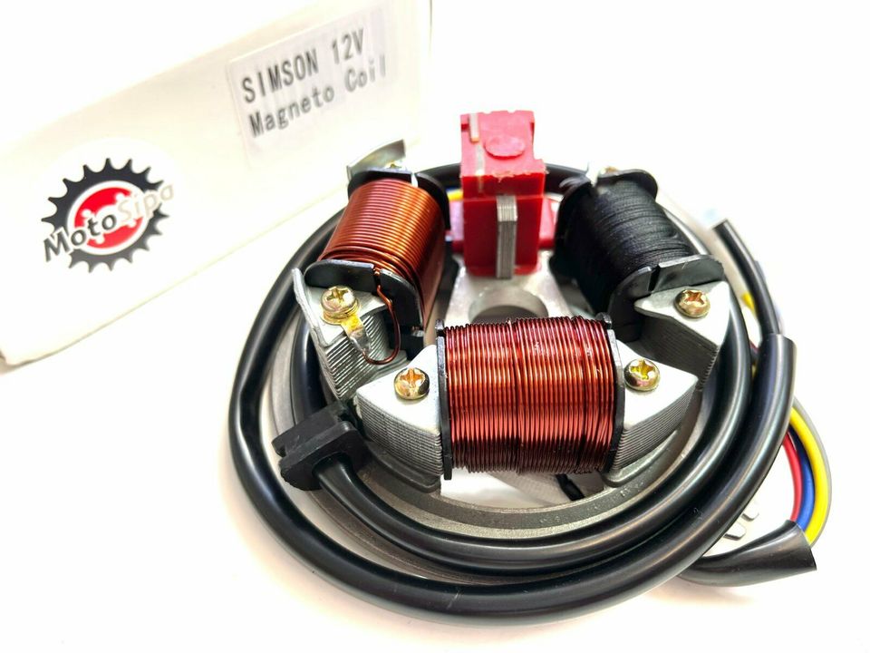 12V Zündung mit Grundplatte Simson S51 S53 S70 S83 SR50 Stator in Dülmen