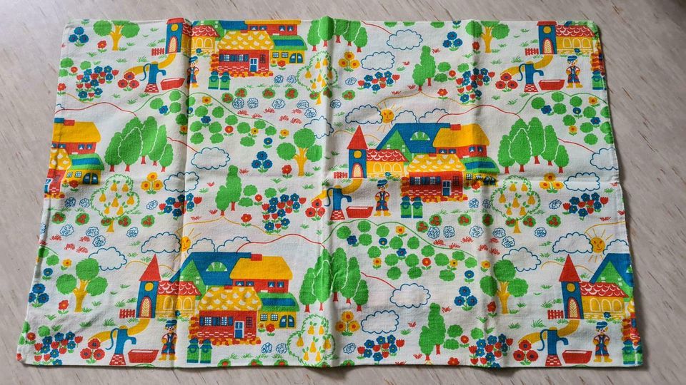 Bettwäsche Kinder 70/80er Jahre Retro , Vintage 100×135/40×60cm in Zweibrücken